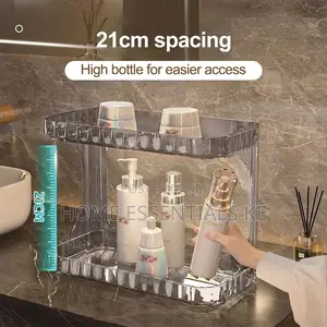 Multipurpose Double Layer Vanity Stand