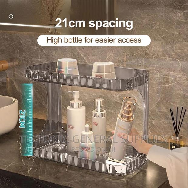 Multipurpose Double Layer Vanity Stand - thumbnail 3