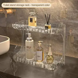 Multipurpose Double Layer Vanity Stand
