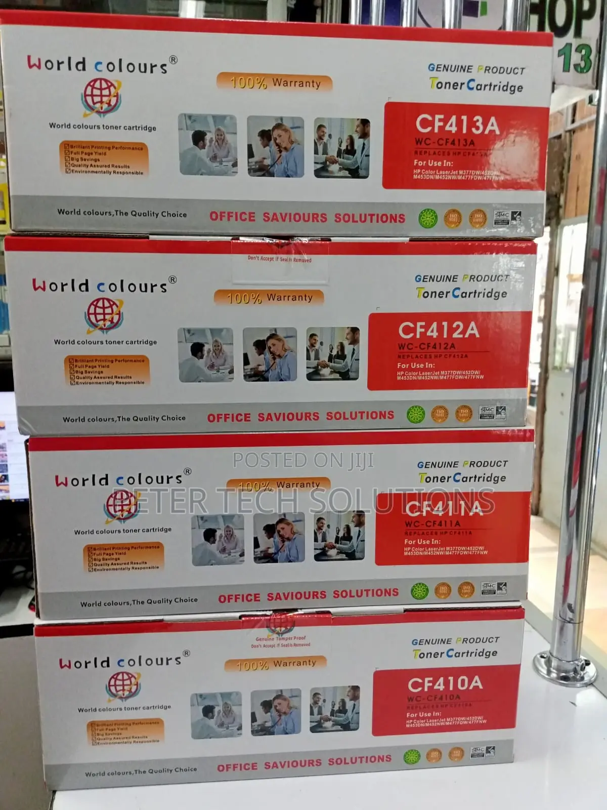 HP Toner Cartridge CF410A | 411A | 412A | 413A ( at KSH 4500)