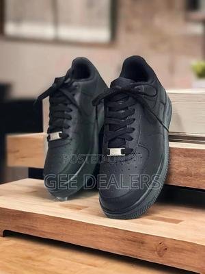 Bkack Unisex Airforce 1 Sneakers - thumbnail 2