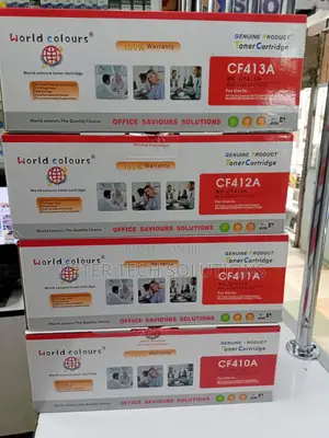 World Colours HP Toner Cartridge Cf410a | 411A | 412A | 413A