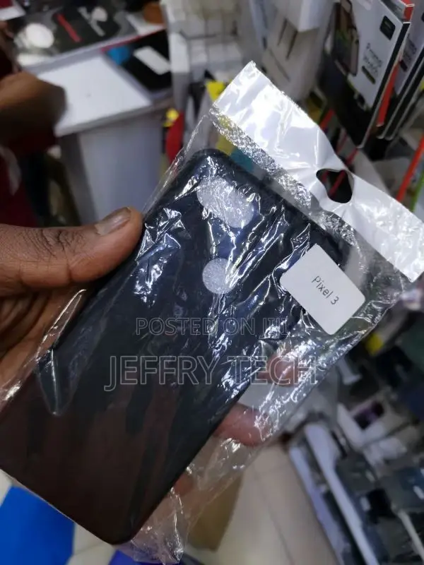 TPU Silicone Case for Google Pixel 3 Black Unused