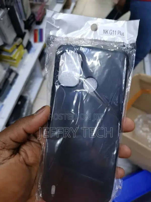 Black TPU Shell Cover for NOKIA G11 PLUS - Silicone Case