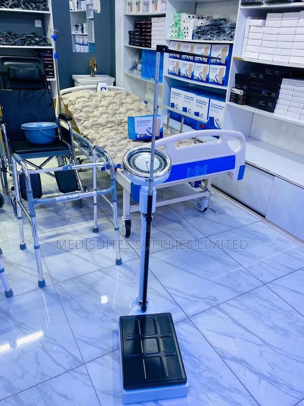 Mechanical Height $Weight Weigh Scale - main view