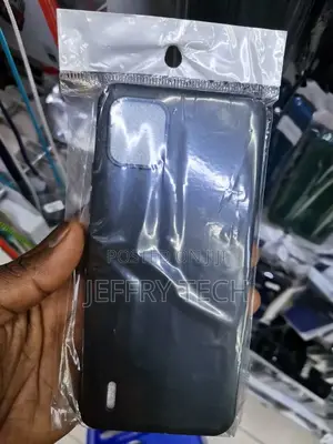 Nokia C110 (6.30") Case, Soft Silicone Bumper Shell Black Fl