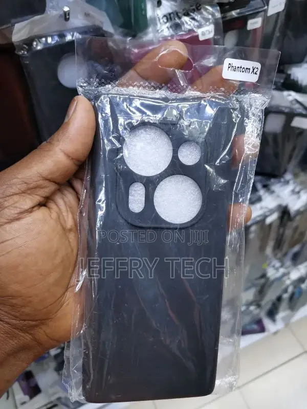 Tecno Phantom X2 Gel Pudding Silicone Phone Protective Back