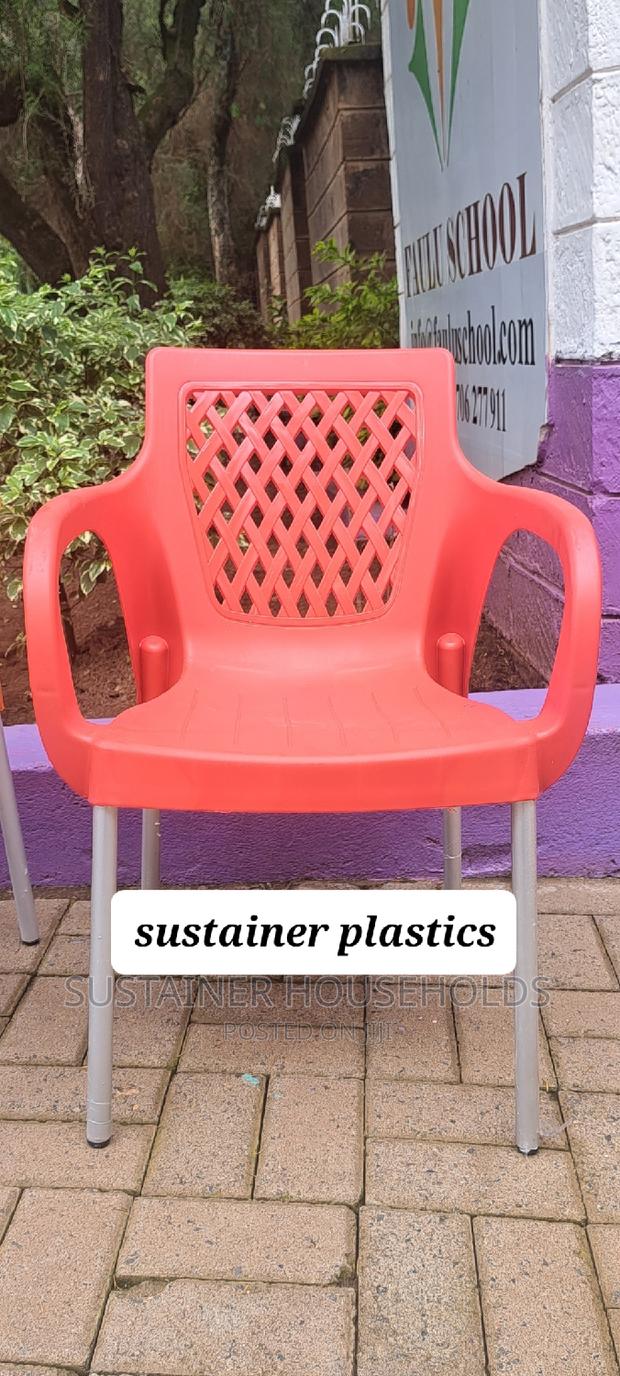 Plastic Chairs With Chrome Legs - main view