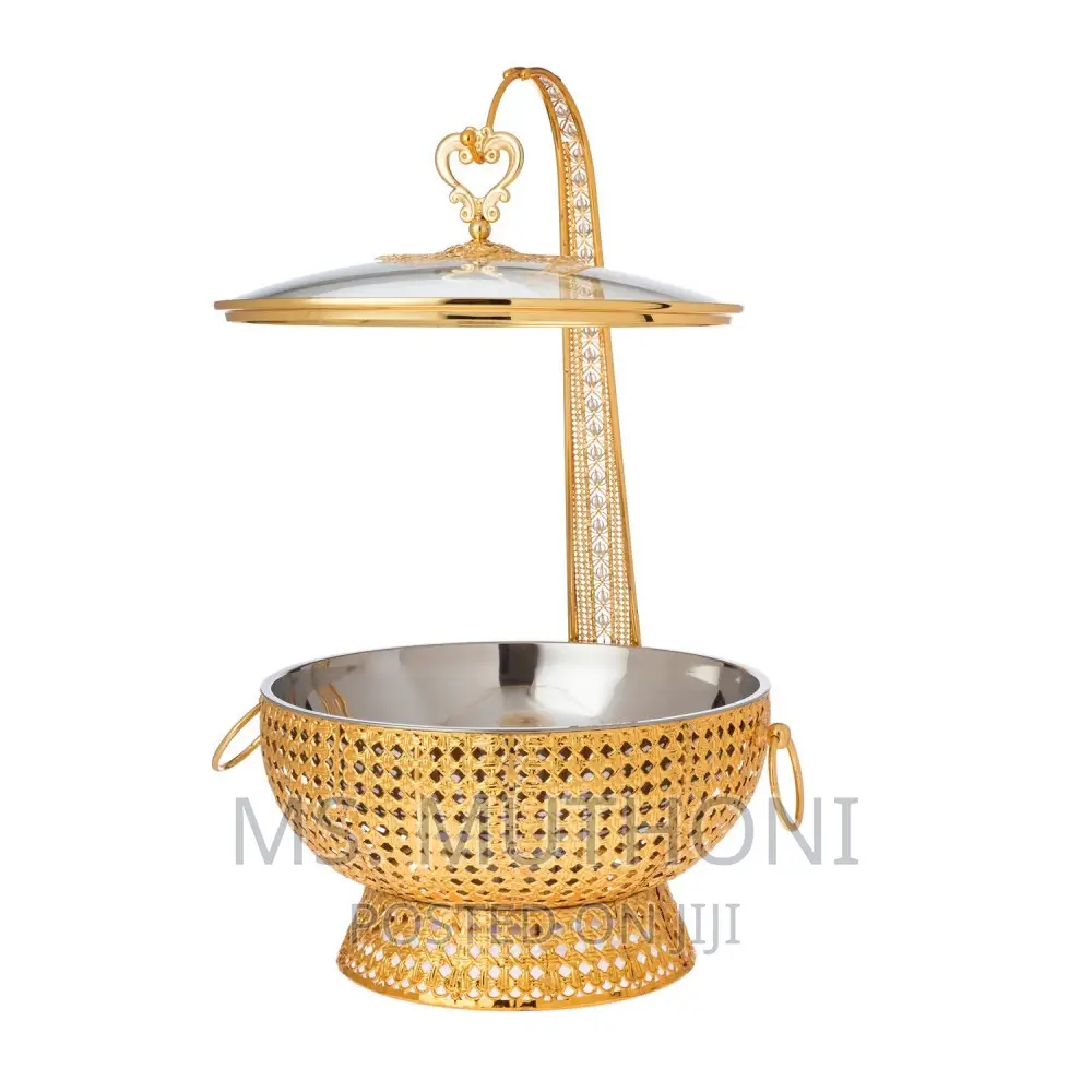 8 L Round Executive Food Warmer's/ Buffet Chaffing Dishes