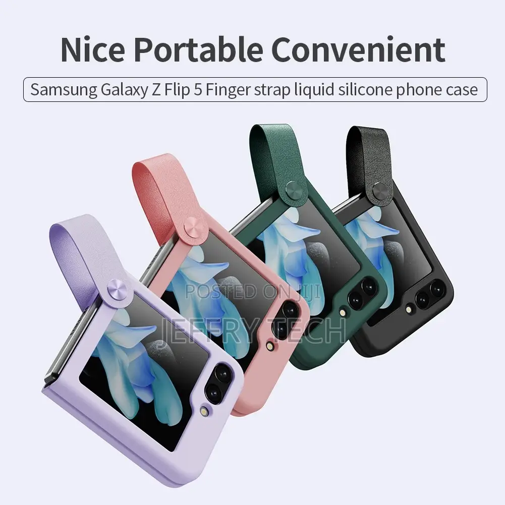 Liquid Silicone Cover for Samsung Galaxy Z Flip 5 Flex Flip