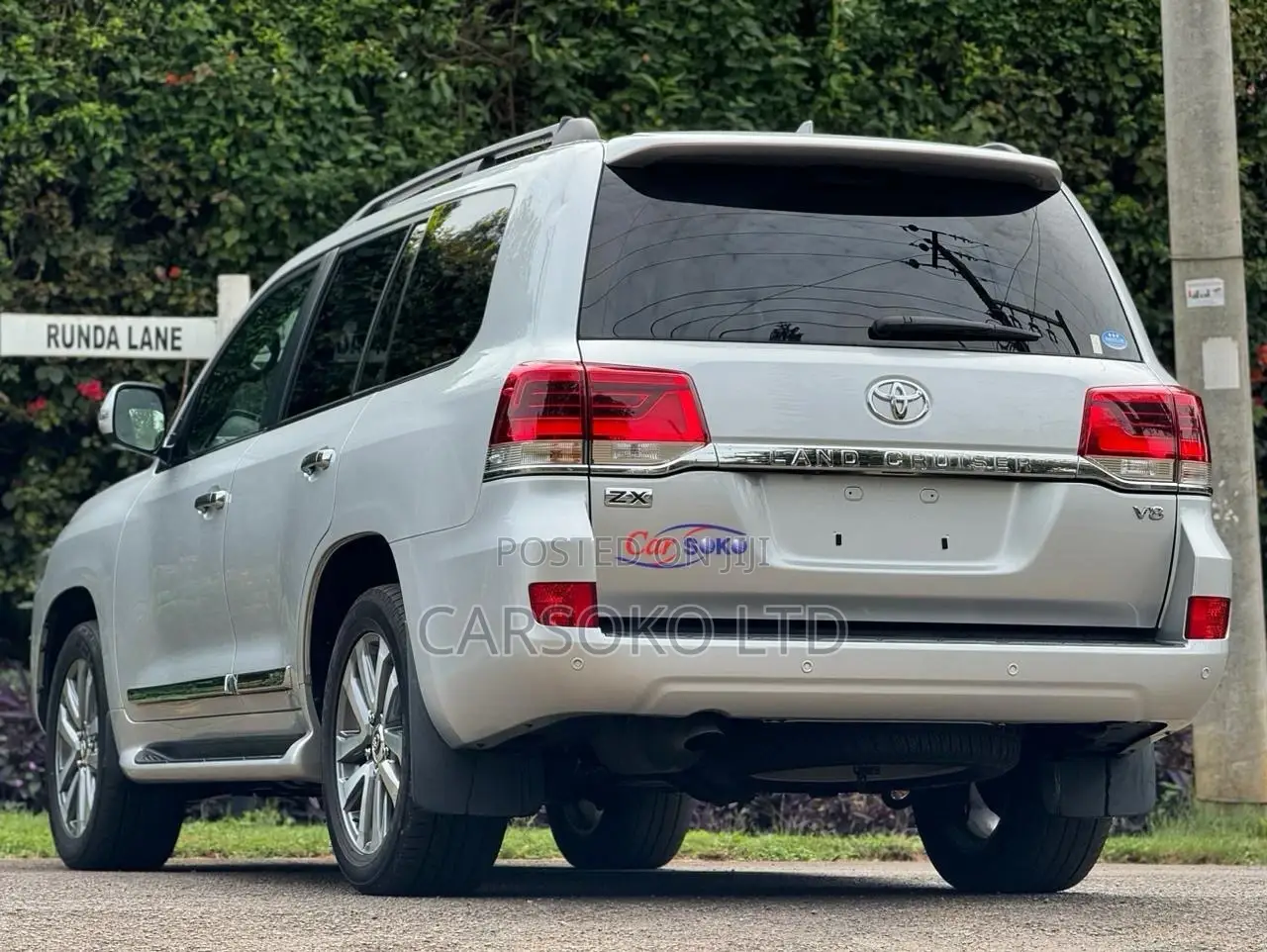Toyota Land Cruiser 2016 Silver