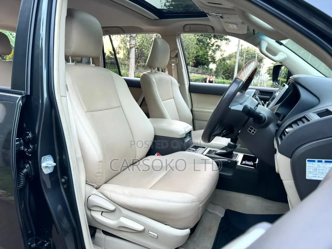 Toyota Land Cruiser Prado 2017 Gray