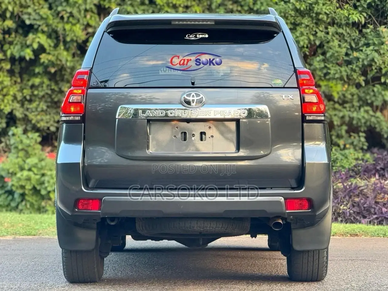 Toyota Land Cruiser Prado 2017 Gray