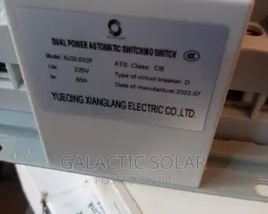 Automatic Changeover Switch Dual Power 63A