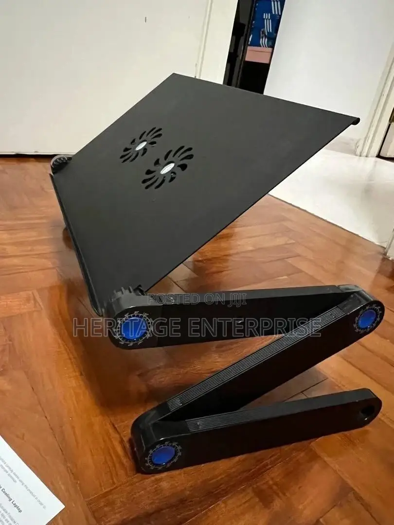 Laptop Stand,-Adjustable Laptop Stand With USB FAN.