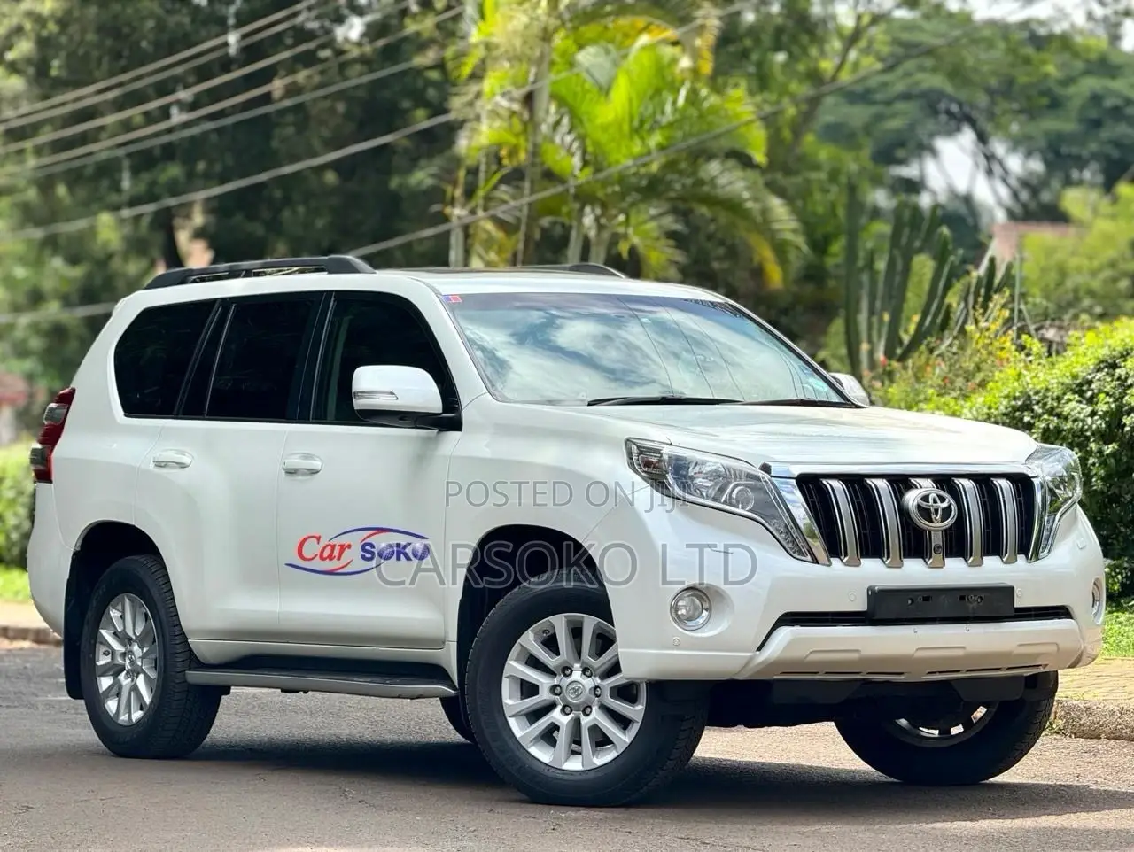 Toyota Land Cruiser Prado 3.0 D-4D (172 Hp) 2016 White