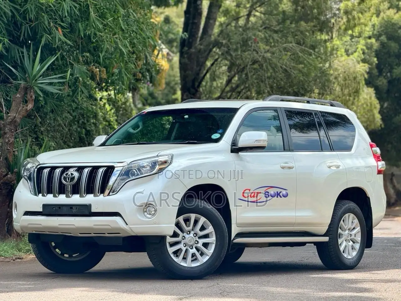 Toyota Land Cruiser Prado 3.0 D-4D (172 Hp) 2016 White