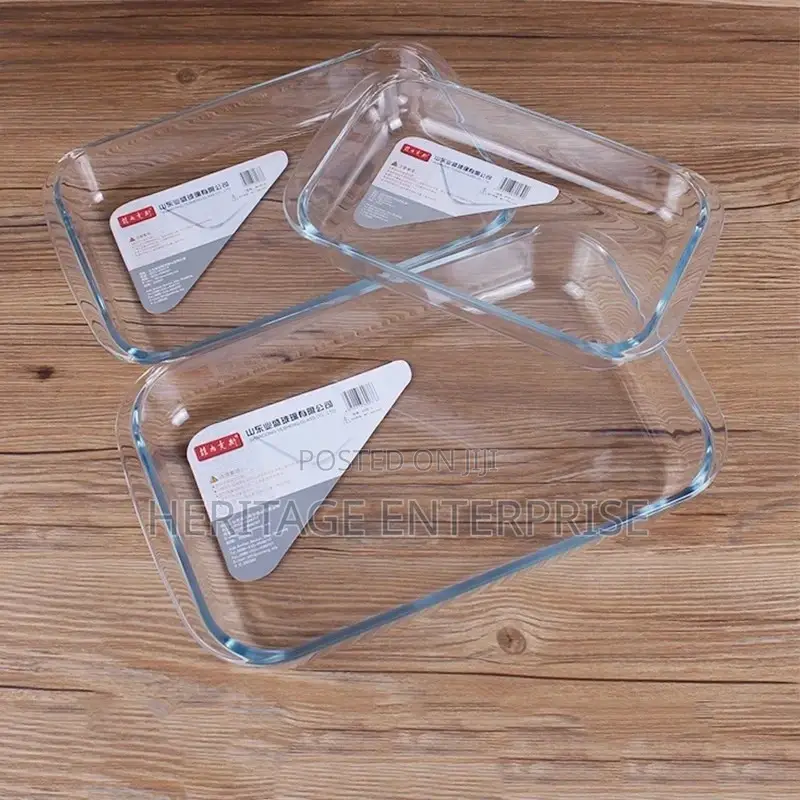 Baking Pan -Rectangular Glass Bake Pans.