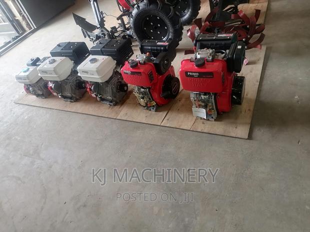 10hp Diesel Air Cooled Engines-Key and Pull Start - thumbnail 4