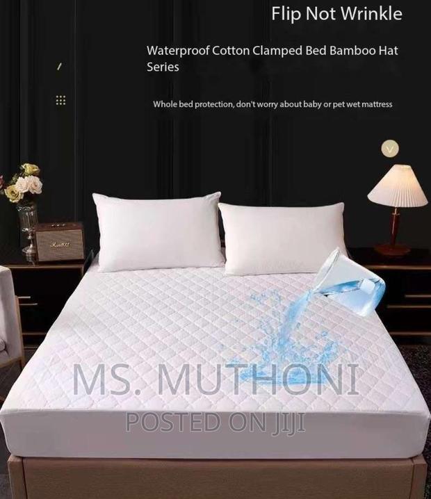 Microfiber With Laminated TPU Quilted Waterproof Protectors - thumbnail 2