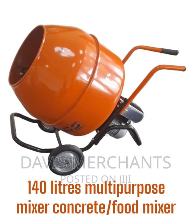140 Litres Multipurpose Concrete Mixer - main view