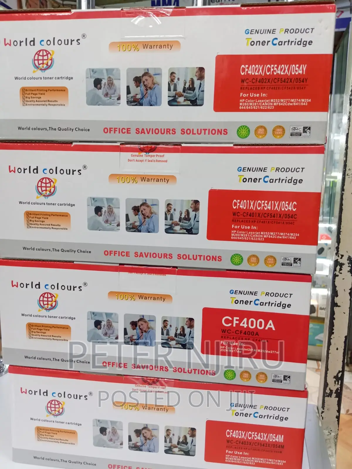WORLD COLOURS Cf 400/401/402/403,