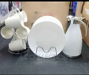6 Cups, 6 Plate and Unbreakable Flask. Buy All At