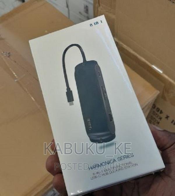 8 in 1 USB C HUB Harmonica Docking Station - main view