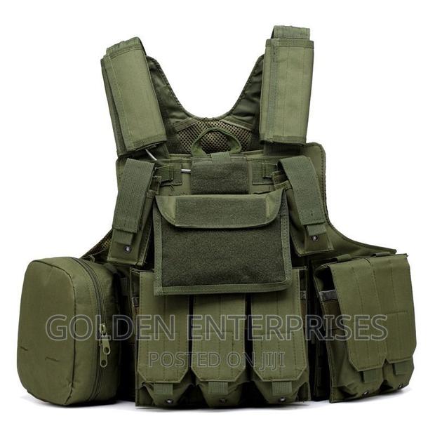 Tactical Military Hunting Vest, Pouch Utility Bag - main view