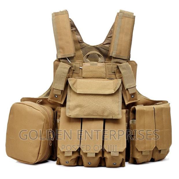 Tactical Military Hunting Vest, Pouch Utility Bag - thumbnail 3