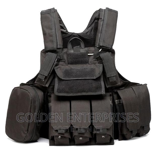Tactical Military Hunting Vest, Pouch Utility Bag - thumbnail 4