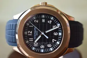 Patek Philippe Men's Aquanaut Rose Gold Rubber Straps 40 Mm