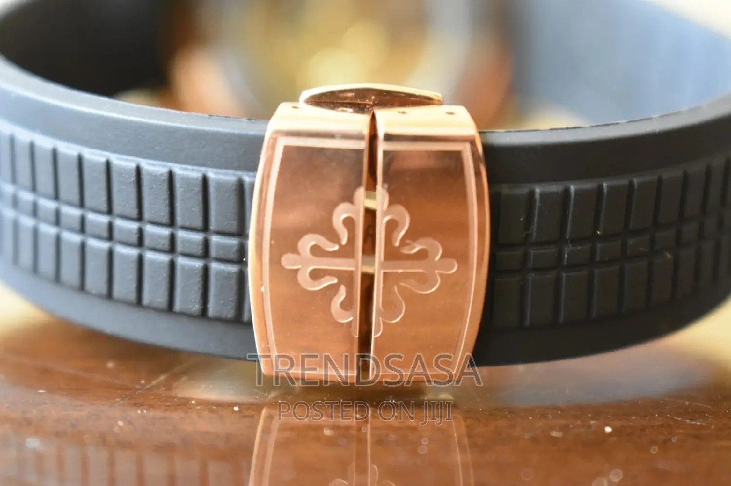 Patek Philippe Men's Aquanaut Rose Gold Rubber Straps 40 Mm