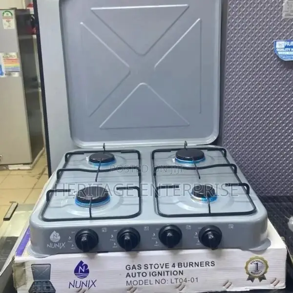 Gas Table Top Nunix Table Top Cooker 4 Burner.