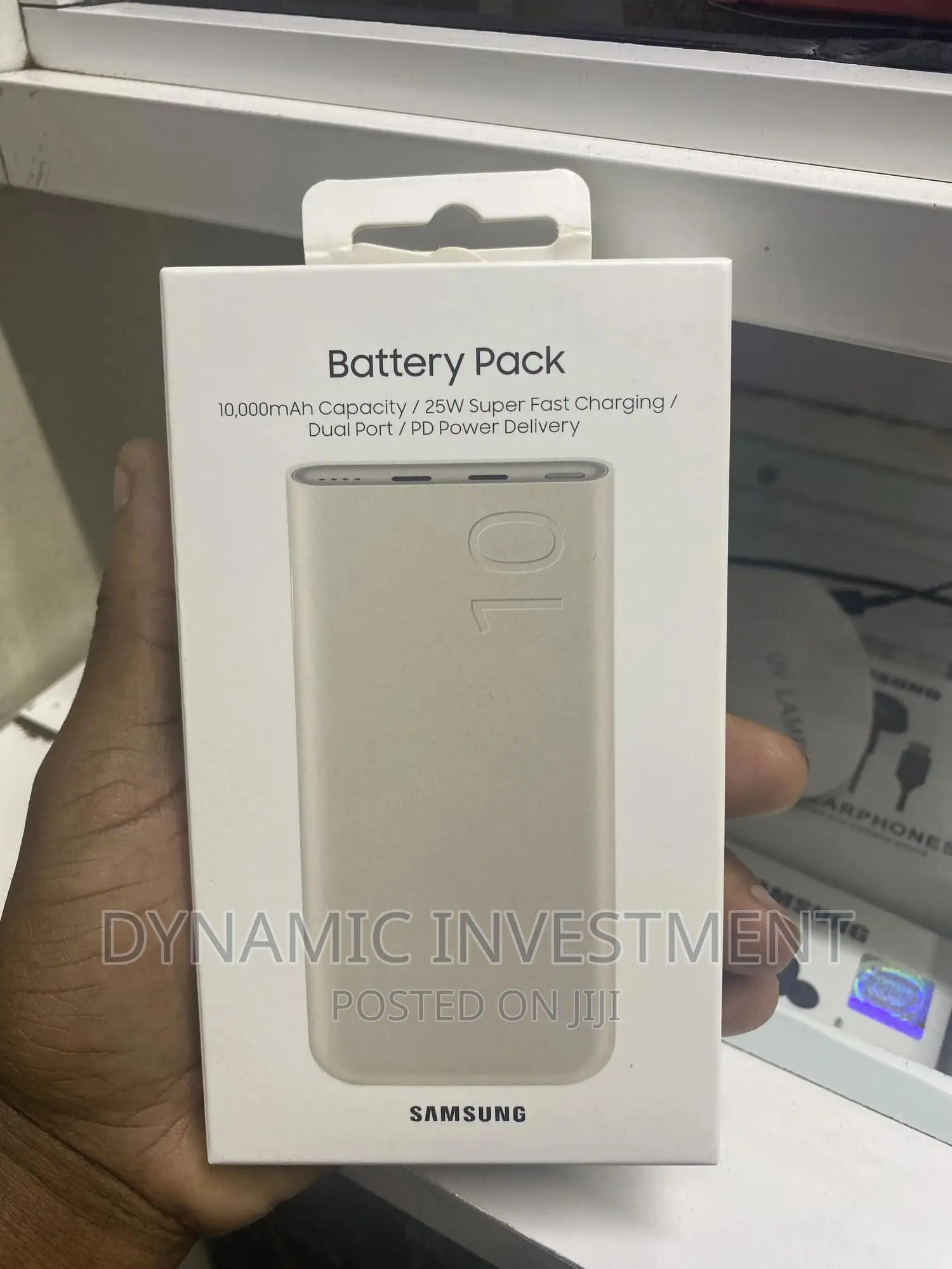 SAMSUNG 10,000 Mah Fast 25W Wireless Charger Battery Pack