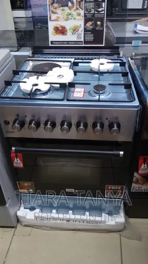 Mika 60 by 60 3gas and 1 Electric Cooker