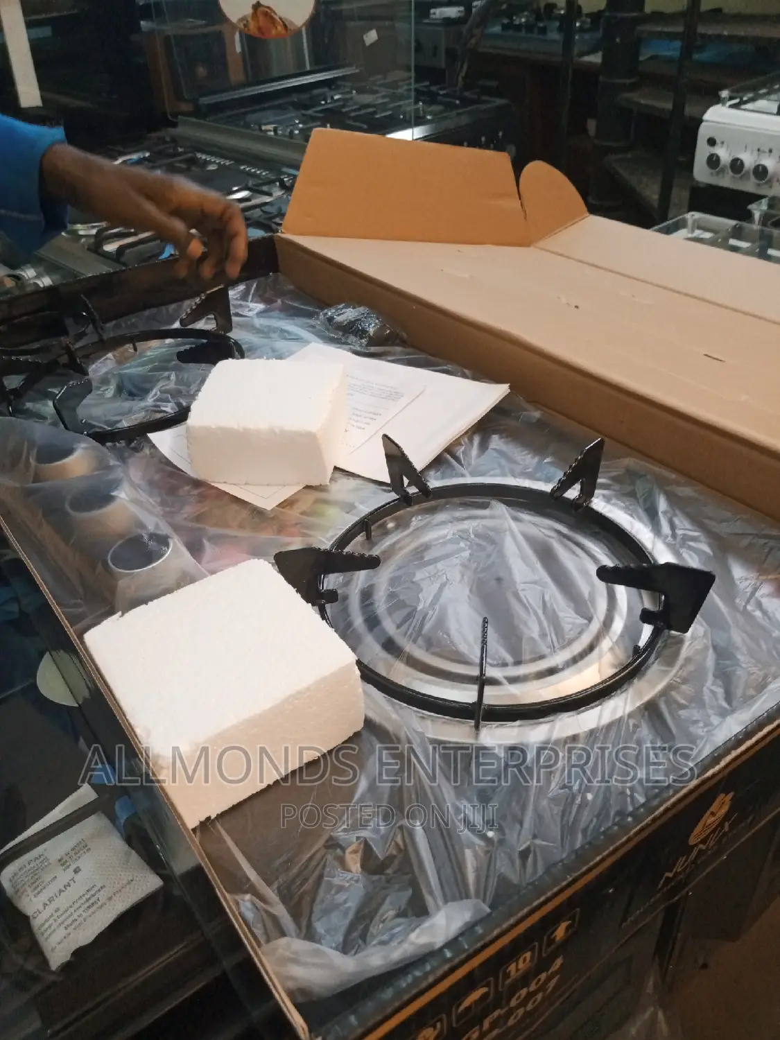 3 Gas Burner- Glass Top-Nunix