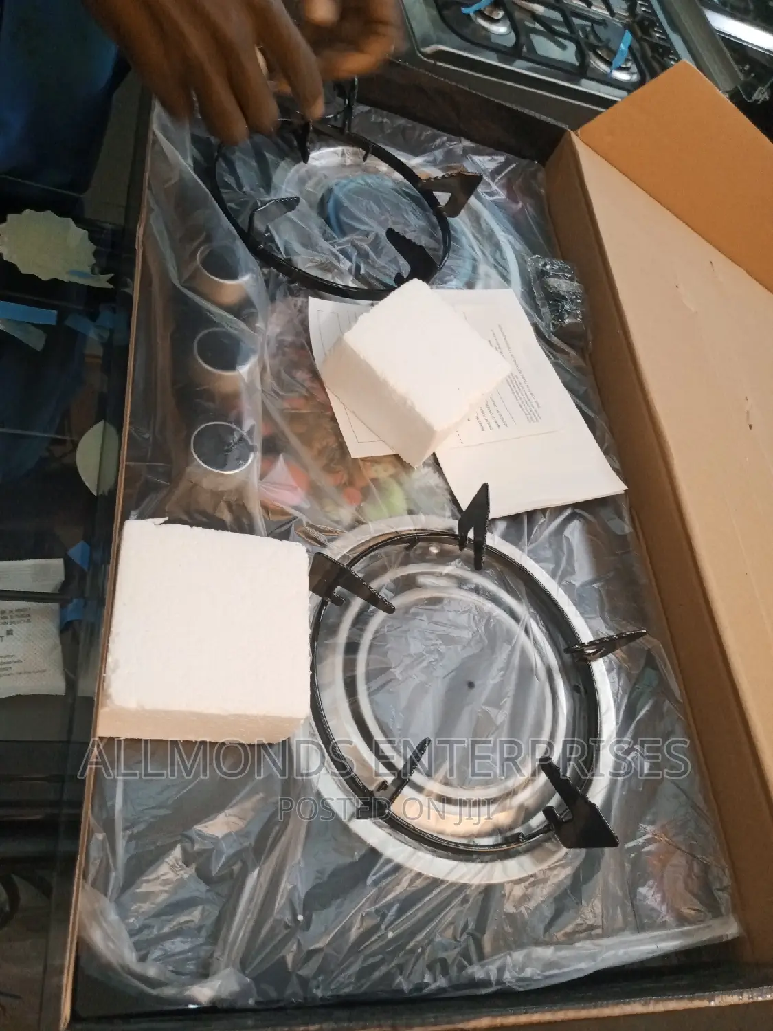 3 Gas Burner- Glass Top-Nunix