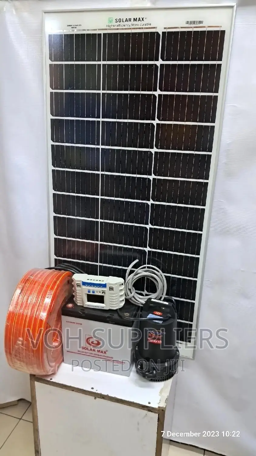 Solar Irrigation Pumping Kit for 3m3