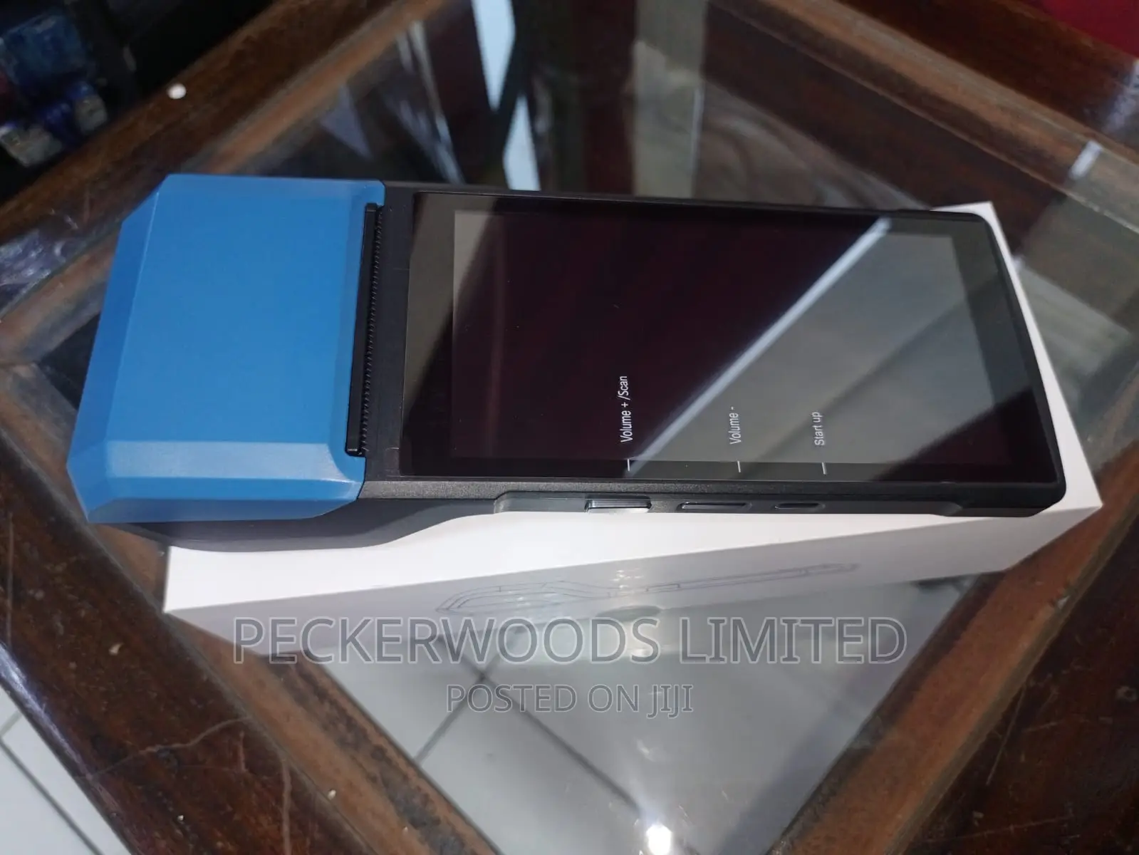 Convenient Blue Android 13 Pos Machine Compatible With Etims