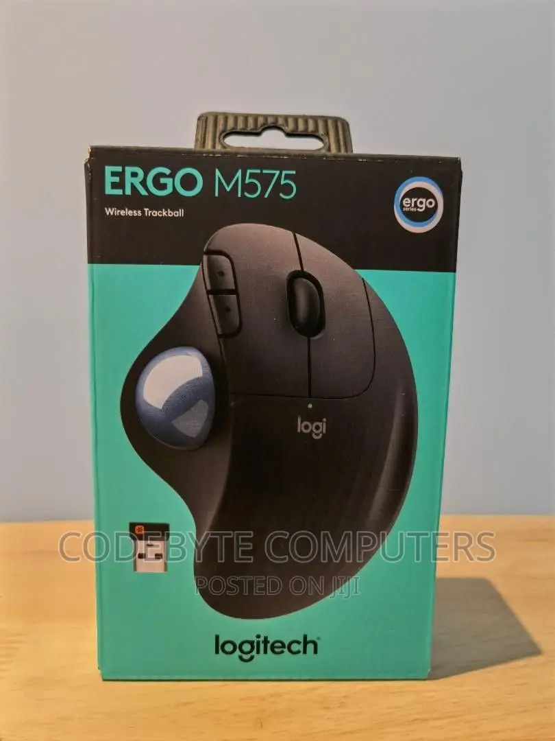 Logitech M575 ERGO Bluetooth Trackball Mouse