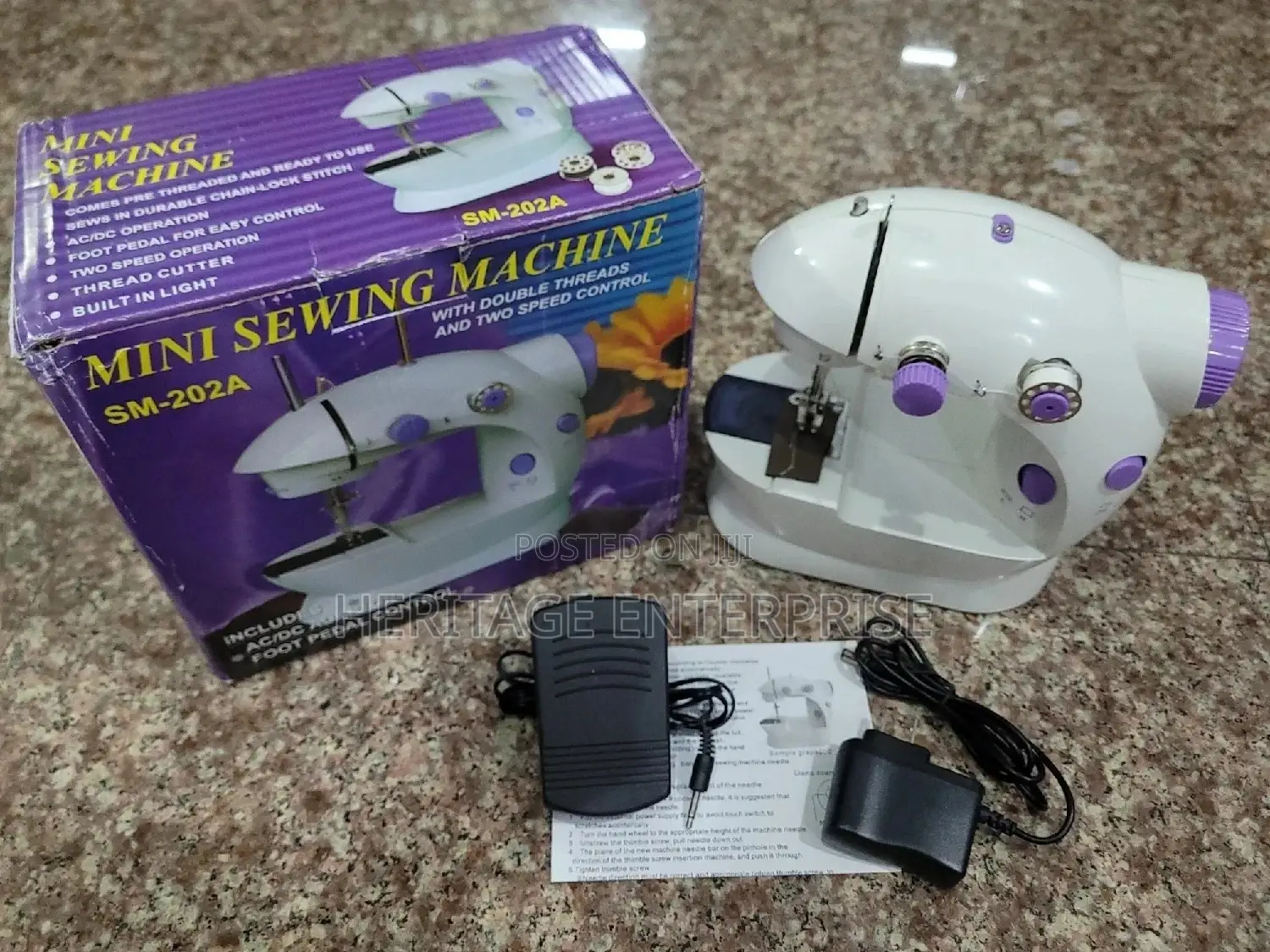 Mini Electric Sewing Machine.