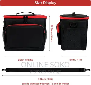 Men Women Portable Thermal Insulated Cooler Food Lunch Bags