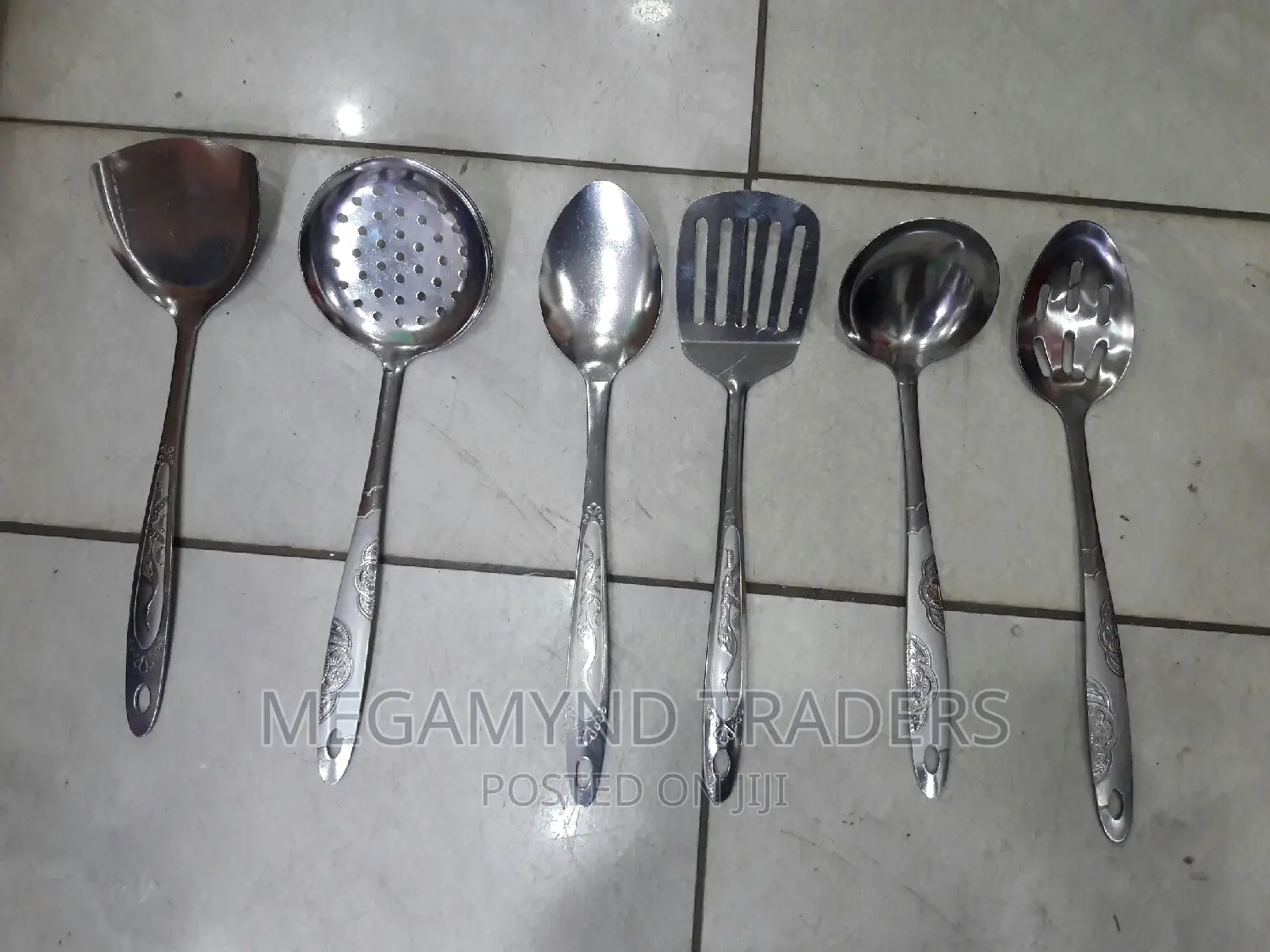 Serving Spoons/6pc Aluminium Spoon/Spoons