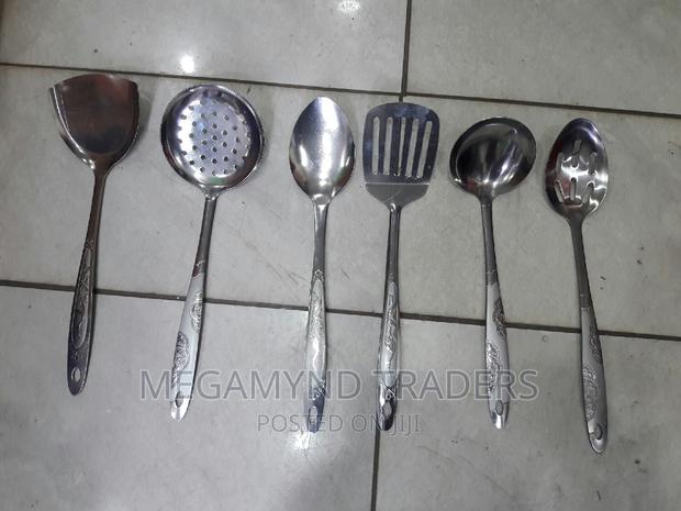Serving Spoons/6pc Aluminium Spoon/Spoons - thumbnail 2