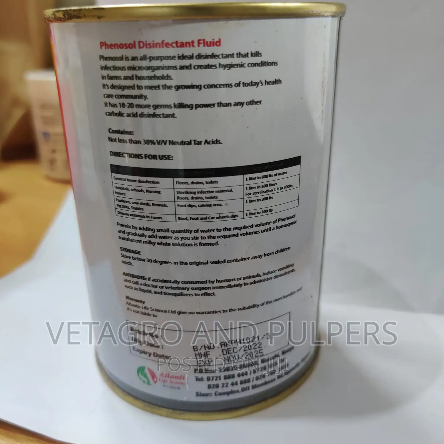 Phenosol Disinfectant Fluid