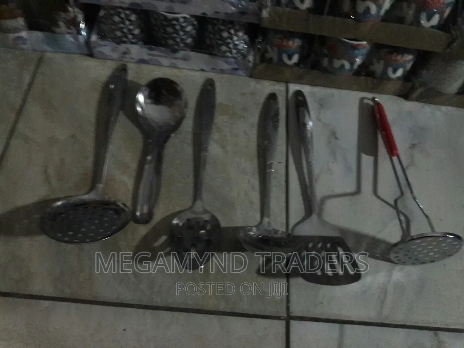 Serving Spoons/6pc Aluminium Spoon/Spoons