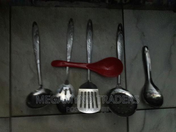 Serving Spoons/6pc Aluminium Spoon/Spoons - thumbnail 4