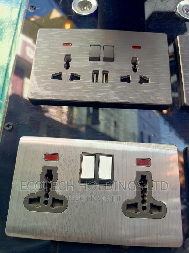 Silver Executive Double Sockets - thumbnail 2