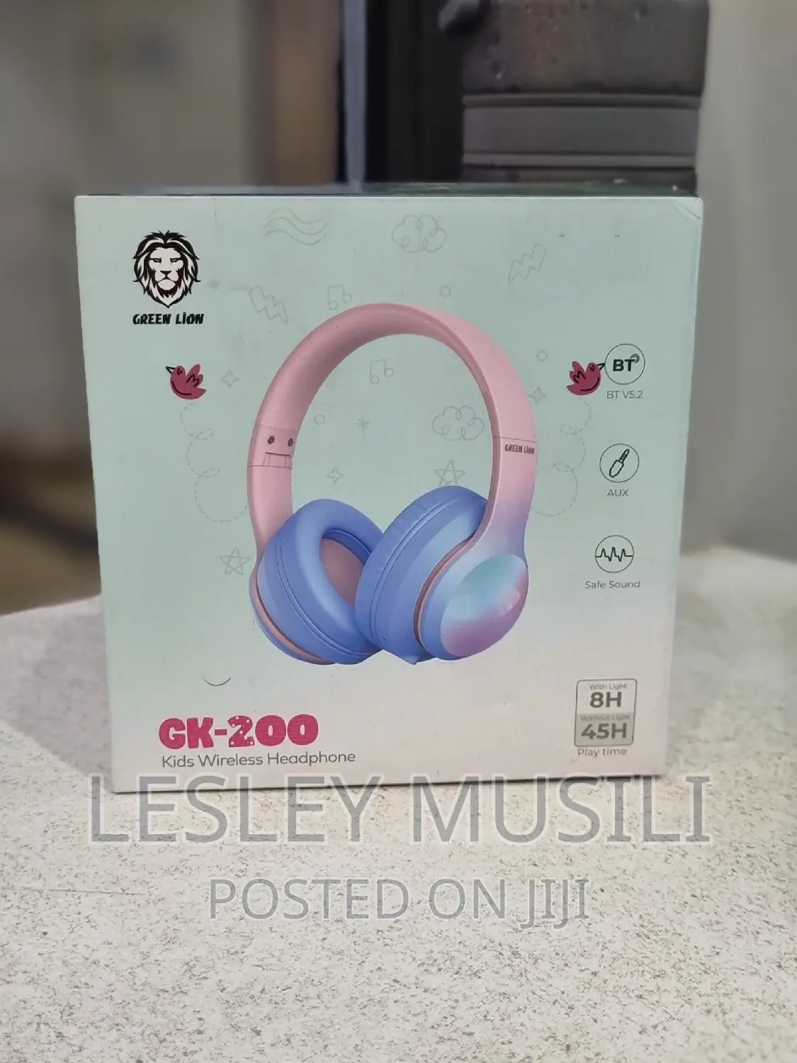 Green Lion GK-200 Kids Wireless Headphone